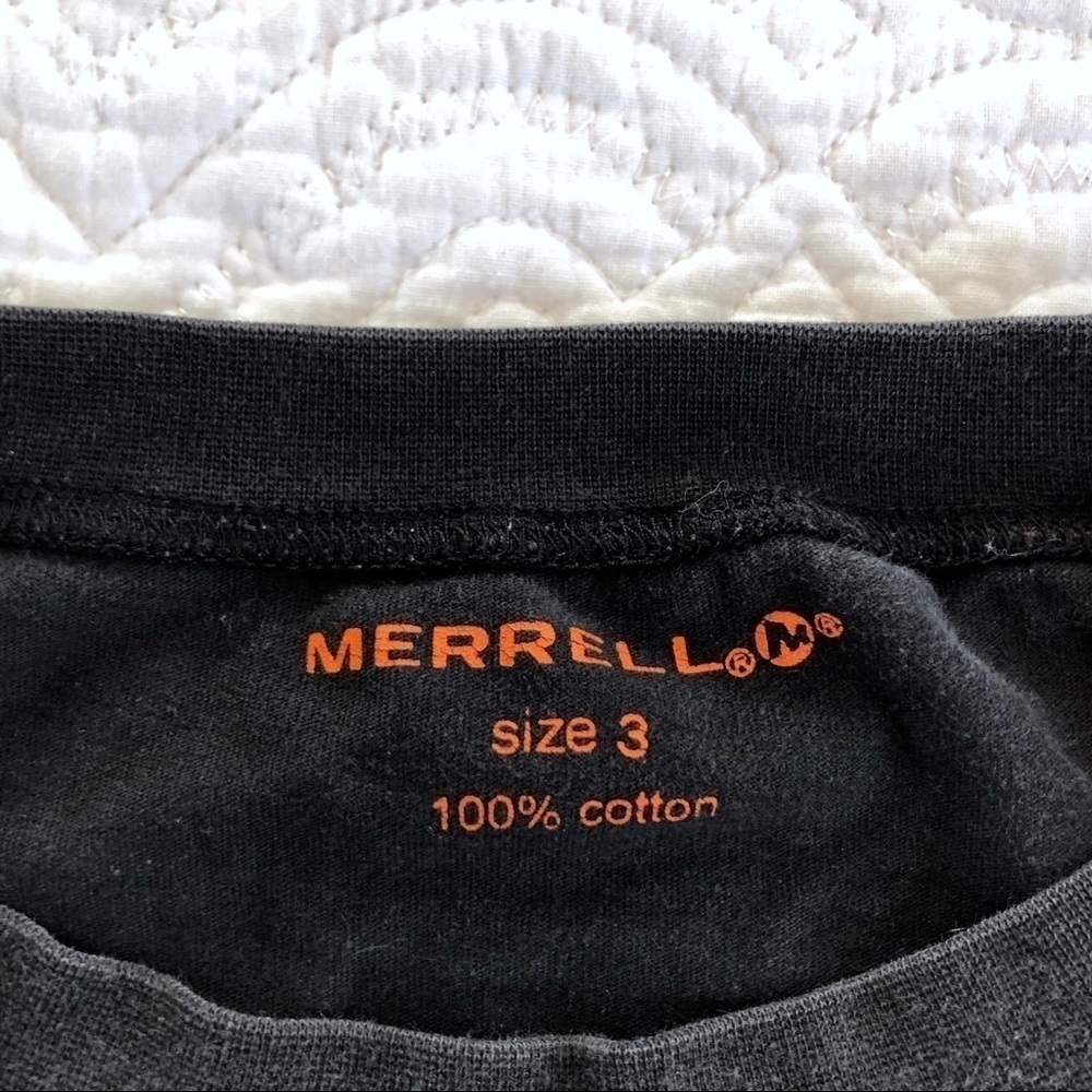 Merrell Black Graphic Tee Shirt - Picture 3 of 6